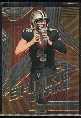 2023 Panini Illusions Shining Stars Derek Carr Saints #6 - Image 1 of 2