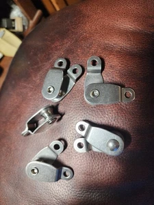 KABELROLLE kleiner Schnappblock für Draht, Seil, Schnur 5er SET - Bild 1 von 4