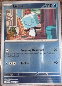 Pokémon TCG - Eiscue 044/132 (RH Reverse Holo) - Mega Evolution Base - Picture 1 of 1