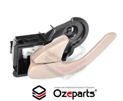 LH Left Hand FRONT or REAR Inner Door Handle Beige For Mazda Tribute 2001~2006 - image 1 of 4