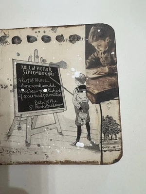 Diario de arte crudo “The Boys” diario de arte original hecho a mano - 10 páginas. Foto 1 de 4