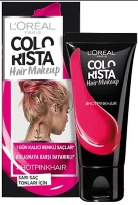 L'ORÉAL L'Oreal Colorista Hair Makeup Temporary Hair Colour Hot Pink - 30ml
