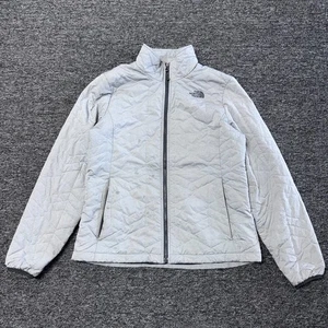 The North Face Classic Zip Up Winterjacke Damen - Gr. L grau - Bild 1 von 6