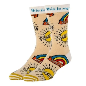 Positive - Calcetines divertidos de algodón para hombre - Imagen 1 de 4
