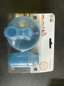 Munchkin Formula Dispenser Combo Pack Hold 2- 8oz Serving, Light Blue BPA Free - Picture 1 of 2