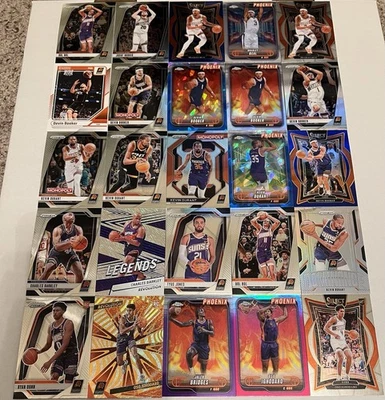 Lote de 25 tarjetas de baloncesto NBA Phoenix Suns - ¡¡Durant, Booker, novatos y más!!! Foto 1 de 3