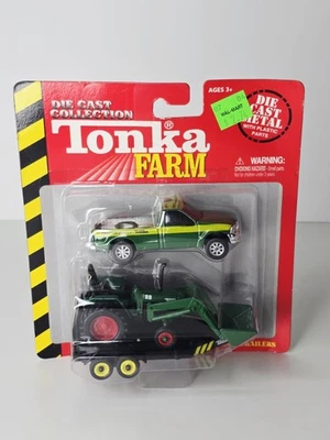 Maisto Tonka Farm - Trucks & Trailers & Tractor - 1:64 Diecast - Image 1 of 4