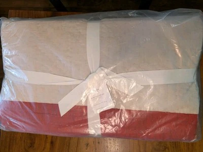 POTTERY BARN Winter Dreams Handcrafted Reversible Quilt-King/CKing-NWT - Image 1 of 3