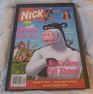 Barnyard Nickelodeon Magazine Cover 2007 Framed Print Ad 8.5X11 - Picture 1 of 1