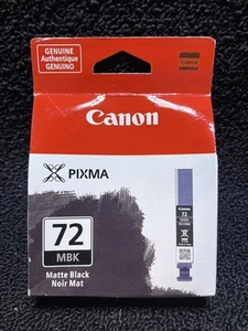 Tanque de tinta negro mate Canon PGI-72 MBK - Imagen 1 de 2