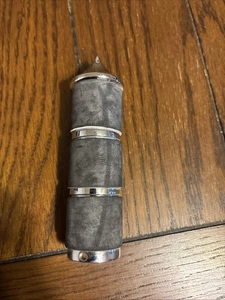 saxon Left grip billet rubber custom harley sportster dyna Spike Chrome Indian - Picture 1 of 3