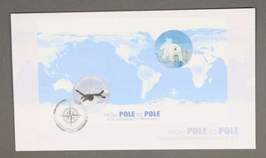 MayfairStamps Ross Dependency FDC 2014 From Pole to Pole Ross Dependency to Gree - Picture 1 of 2