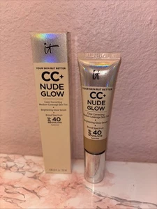 It Cosmetic - Your Skin But Better CC+ Nude Glow SPF40 Medium Shade 1.08oz NEW - Picture 1 of 4