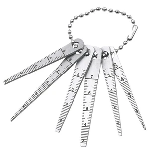  Set ispezione multifunzione calibro saldatura 6 pezzi conico - Foto 1 di 12