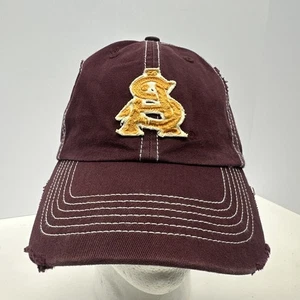 Cappello Arizona State Sun Devils ASU Twins Enterprise berretto aderente marrone sfilacciato grande - Foto 1 di 19