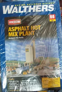 WALTHERS HO ASPHALT HOT MIX PLANT UNASSEMBLED KIT 933-3085 - Picture 1 of 1