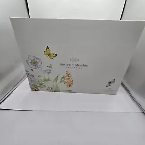 NEU LENOX 28-teiliges Geschirrset SCHMETTERLINGSWIESE Porzellan Libelle Bienen - Bild 1 von 7