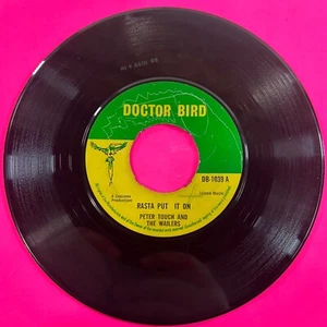Peter Touch and The Wailers - "Rasta Put It On" - 7" Vinyl Reggae DB_1039 sehr guter Zustand - Bild 1 von 4