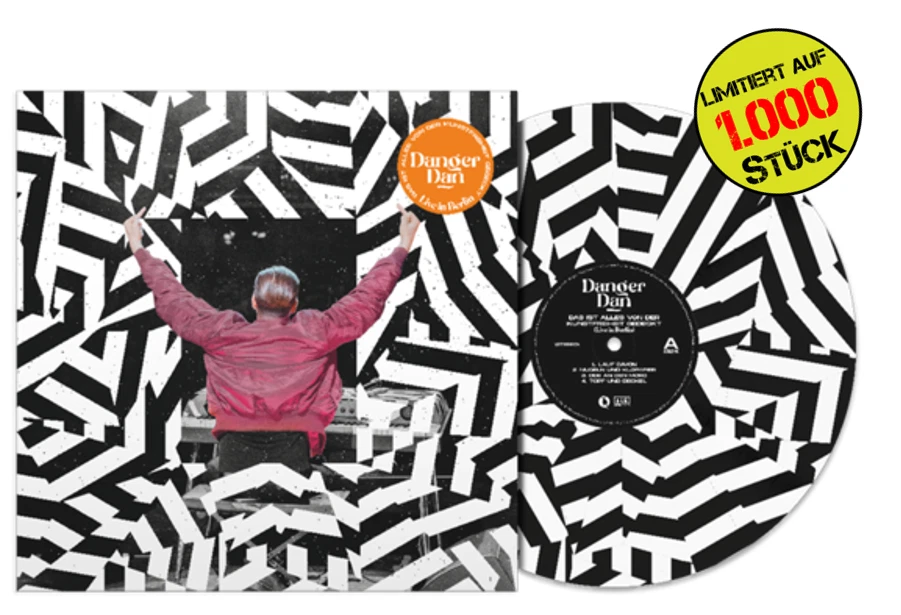Danger Dan Das Ist Alles Von Der Kunstfreiheit Gedeckt Live in Berlin Picture LP - Bild 1 von 1