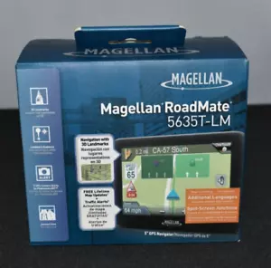 New/Sealed Magellan Roadmate 5" GPS Navigator 5635T-LM - Picture 1 of 6