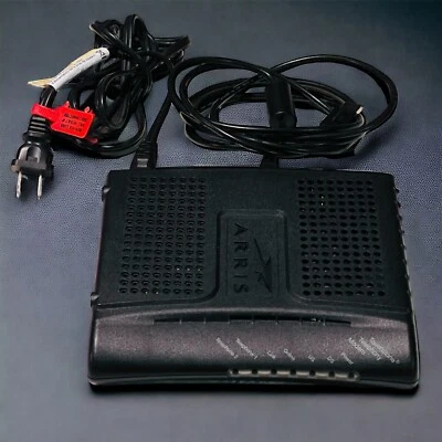 ARRIS Touchstone Telephone Cable Modem TM6012A/110 P/N: TM02AE1G6 - Image 1 of 4