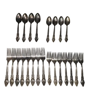 23 Pc Silverplate Forks & Spoons EMPRESS 1981 International Silverplate - Picture 1 of 20