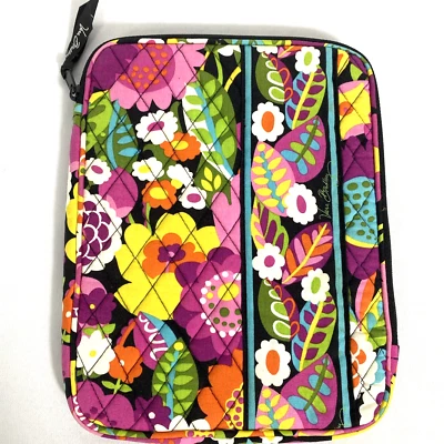 Футляр Vera Bradley Va Va Bloom для iPad Kindle разноцветный цветочный стеганый 10 x 8 дюймов - Изображение 1 из 4