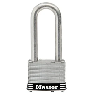Master Lock Laminated Stainless Padlock, Lock 2 in. Wide 5SSKADLJ - Picture 1 of 1