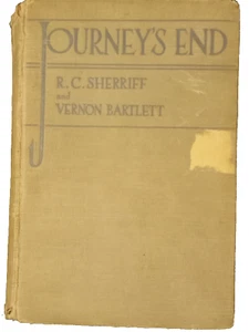 1930: Journey's End Sherriff & Bartlett - 1st American Ed of Novelized WW I Play - Picture 1 of 6