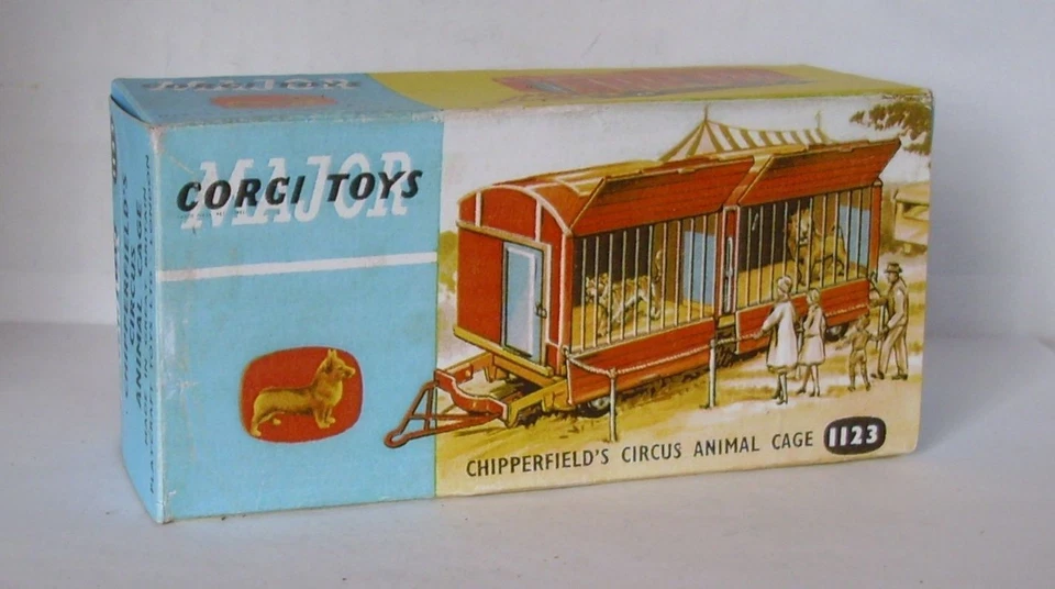 Repro Box Corgi Nr.1123  Chipperfields Animal Cage - Bild 1 von 1