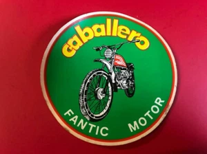 FANTIC • NOS OEM Decal Sticker Caballero 100 TX9 TX 9.2 Morini 100cc Motorcycle - Picture 1 of 3