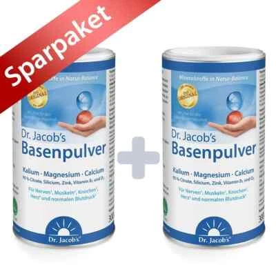 2x Dr. Jacob's Basenpulver 300g - Doppelpack - Das Original - Bild 1 von 4