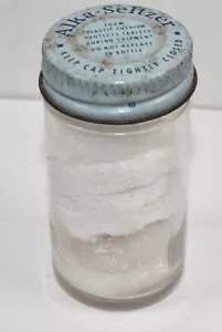 Vintage Alka Seltzer Medicine Medication Jar Canister - Picture 1 of 5