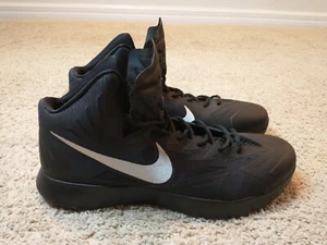 PreOwned Large Men's Nike Lunar Hypherquickness size 14 Athletic shoes black - Picture 1 of 12