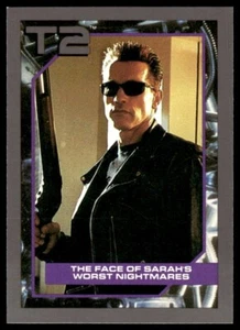 1991 Impel Terminator II #41 The Face of Sarah's Worst Nightmare - Picture 1 of 3