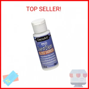 DecoArt DS19-3 Americana DuraClear Varnishes, 2-Ounce, Gloss - Picture 1 of 2