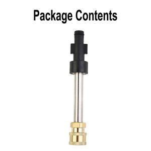 Pressure Washer Adapter For Yili 4/5 Series Brass + Stainless Steel Solid 1/4 In