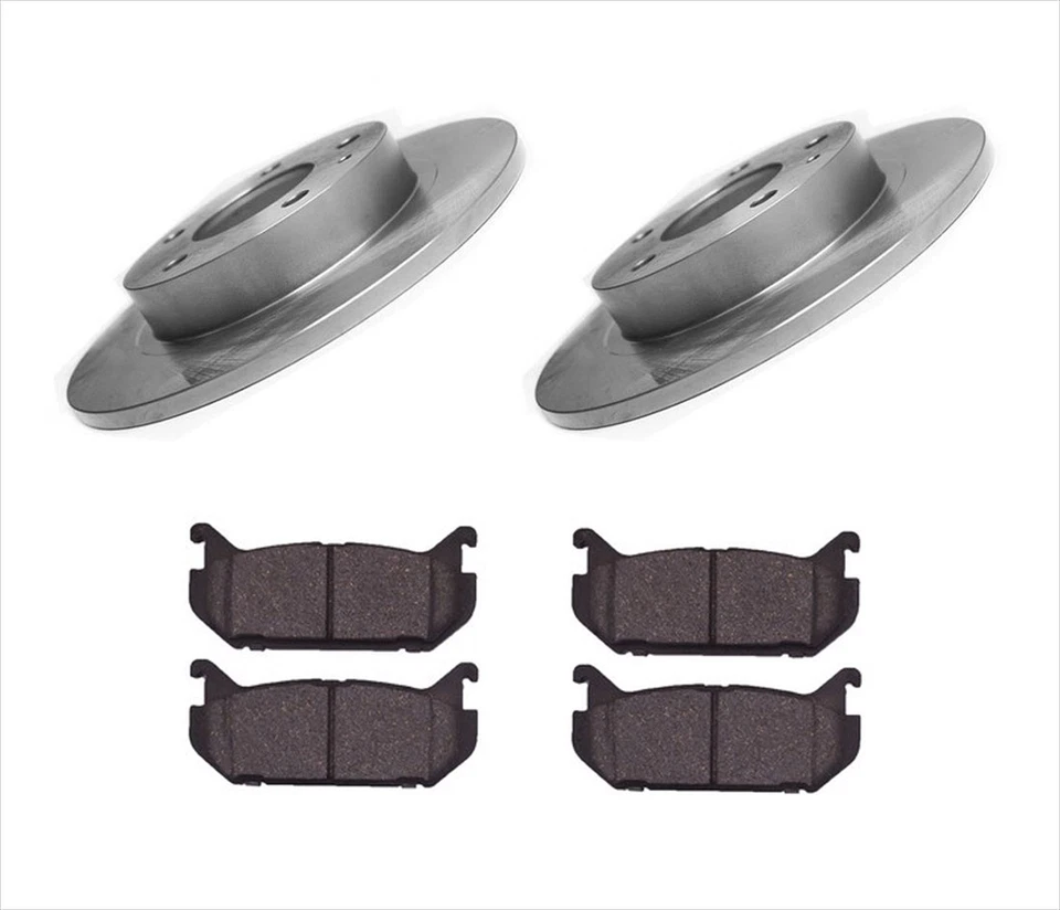 Rear Brake Rotors & Ceramic Pads For a 1993-1997 Probe 626 Ford, Mazda - Image 1 of 1