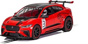 Scalextric C4042 - Jaguar I - Peace Red - 1:3 2 - Slot Auto - Bild 1 von 3