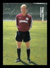 Holger Willmer autograph card Hannover 96 1987-88 without signature