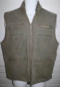 VINTAGE Banana Republic Men's Vest Safari Photographer Size Large FREE SHIPPING! - Picture 1 of 1