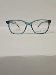 Vera Bradley Eyeglasses Frames Kids VB Brenna Cloud Vine 46-15-125 Crystal Blue - Picture 1 of 10