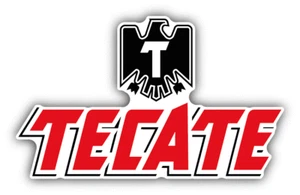 "Calcomanía pegatina parachoques con logotipo de bebida americana Tecate Beer - 3'', 5'', 6"" u 8""" - Imagen 1 de 1