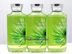 BATH & BODY WORKS WHITE CITRUS SHOWER GEL 10 FL OZ (LOT OF 3 PCS) - Picture 1 of 1