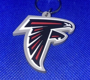 Atlanta Falcons NFL Llavero Suave Llavero Recuerdo | Rojo, Blanco, Negro y Gris - Imagen 1 de 5