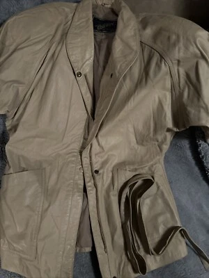 women’s Leather coat - Image 1 of 4