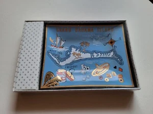 GRAND BAHAMA ISLAND plato mediados siglo nuevo en caja recuerdo casino viaje - Imagen 1 de 6