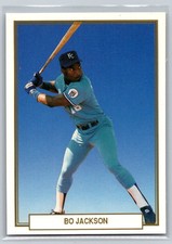 1989 Premier Player '89 Set # 1 (unlicensed) #3 Bo Jackson