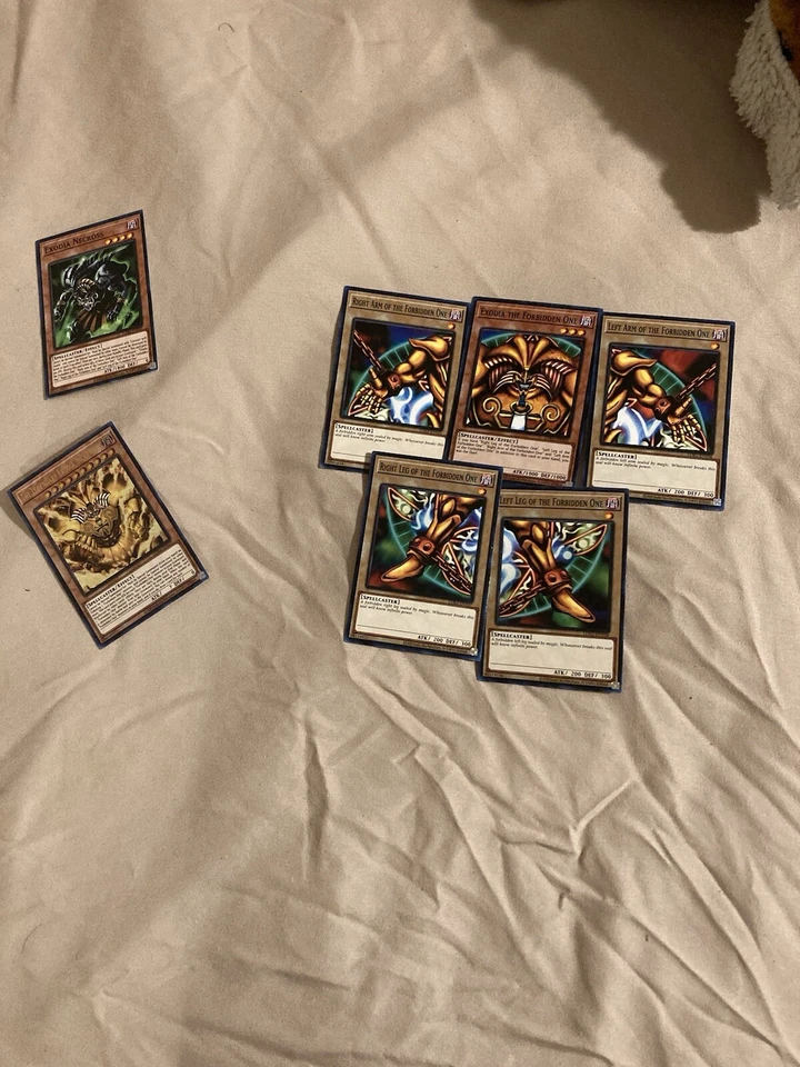 Exodia Yugioh Cards. - Image 1 of 1