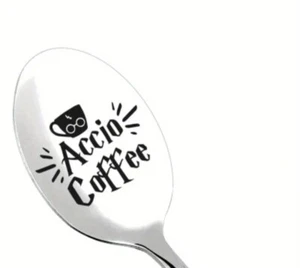 Harry Potter Accio Coffee Decorative Spoons Gifts for Women Men - Picture 1 of 3